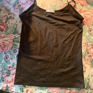Zara Women's Brown  Spaghetti Strap Top Size Medoum